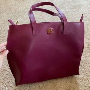 Magenta Colored Joy Mangano Shoulder Bag